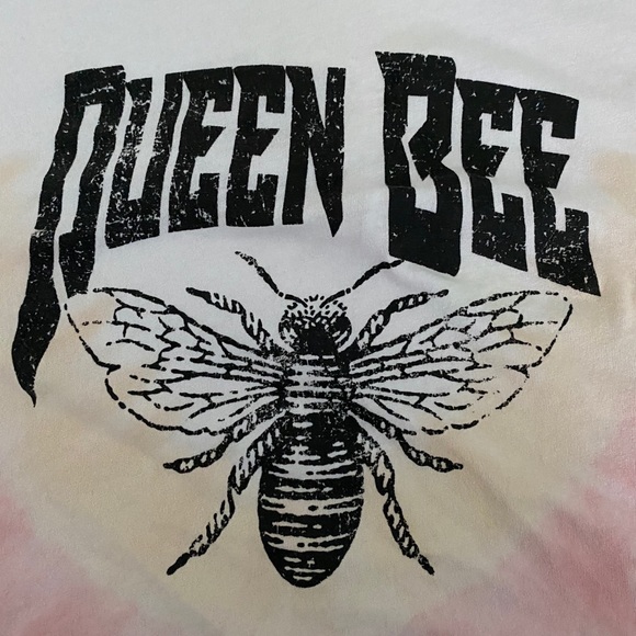 Cropped tie dye graphic tee - Picture 4 of 4